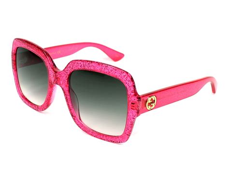 pink gucci shades|gucci pink glitter sunglasses.